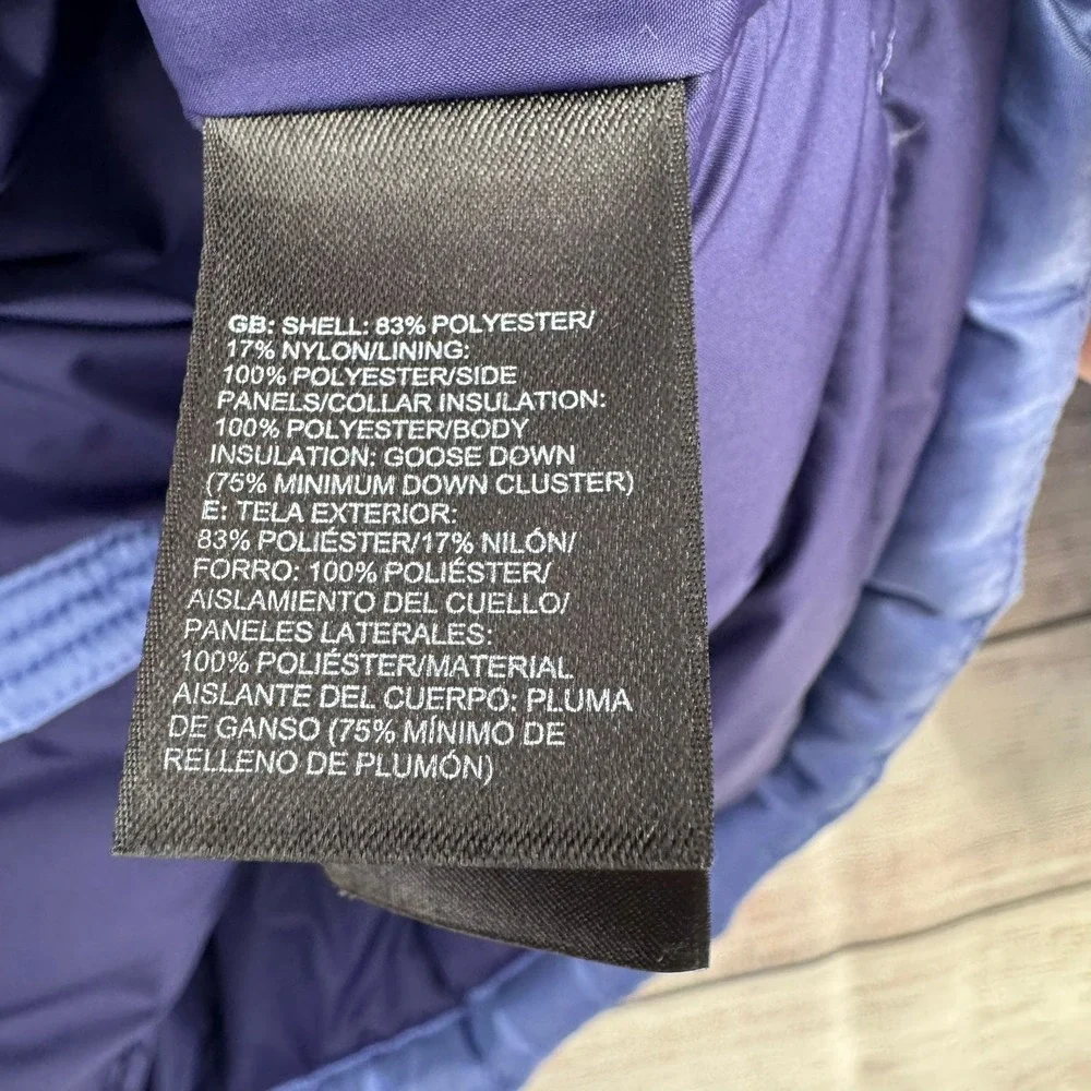 The North Face quilted puffer